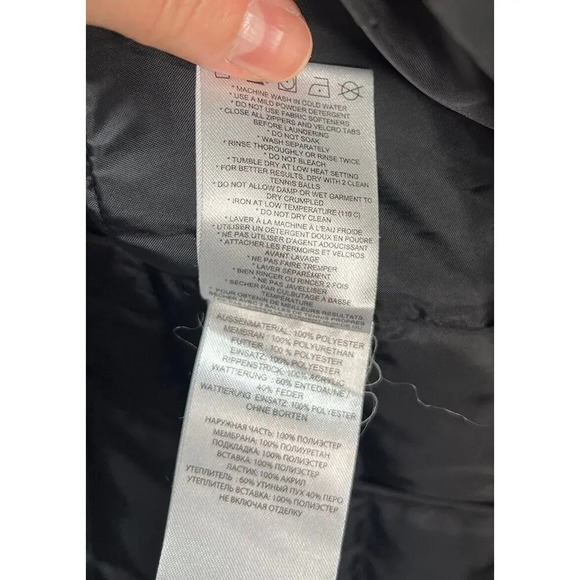 Lole Faith Jacket Goose Down Puffer Hooded Winter Coat Size Small Women’s - Picture 11 of 14